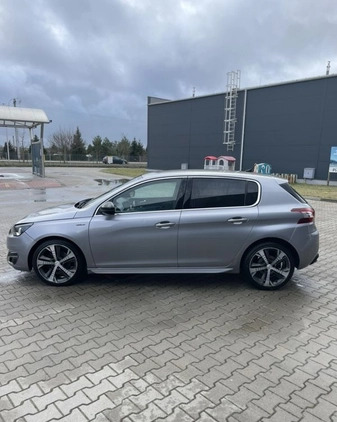 Peugeot 308 cena 43500 przebieg: 139000, rok produkcji 2015 z Piła małe 326